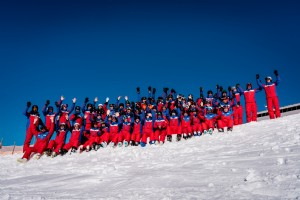 Autocollant Vintage – Station De Ski Para Ski Damüls Faschina WM 89 – Vorarlberg